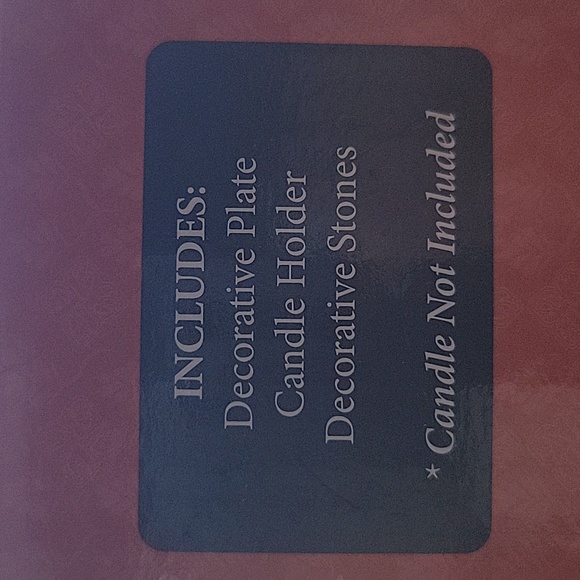 New in box Wooden Candle Holder - Picture 3 of 3